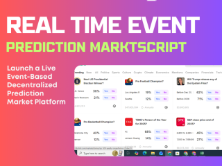 Real-Time Event Prediction Market Script for Web3 Platforms – Free Demo